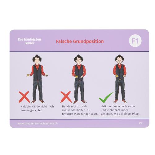 Jonglieren macht Schule das Kartenset – Jonglieren unterrichten: Zyklus 2, 3 und Sek II